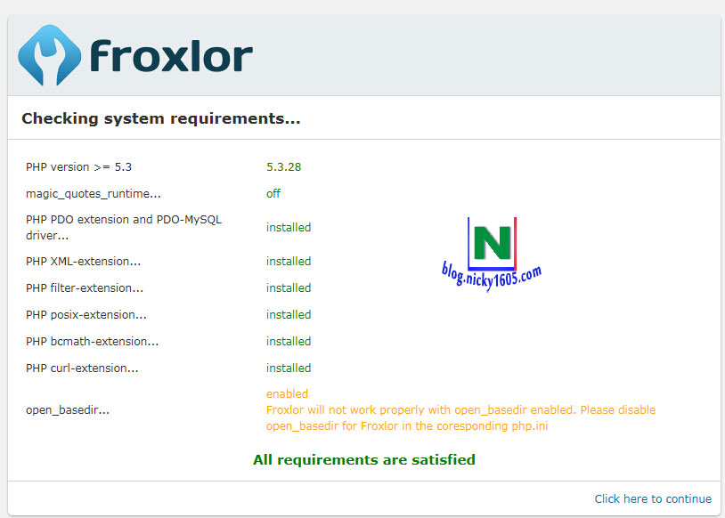 LNMP主机管理面板—froxlor