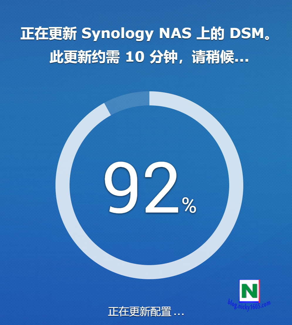 升级群晖DSM 6.X到最新版本